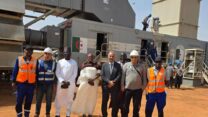 المدير العام لسونلغاز يتفقد تقدم أشغال إنجاز محطة لإنتاج الكهرباء نيامي