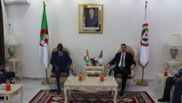 المدير العام للحماية المدنية يستقبل نظيره النيجري