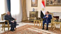 أحمد عطاف يستقبل من قبل الرئيس المصري عبد الفتاح السيسي