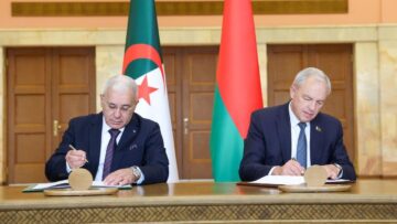 بوغالي ونظيره البيلاروسي يوقعان على مذكرة للتعاون البرلماني