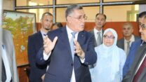 لوناس بوزقزة في زيارة عمل إلى مقر الديوان الوطني للسقي وصرف المياه