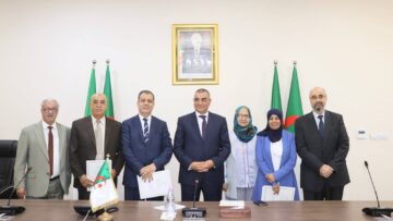 جلاوي يشرف على مراسم تنصيب عدد من الإطارات السامية المركزية بالوزارة
