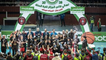 تتويج مولودية الجزائر واتحاد العاصمة