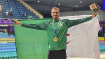 الجزائري جواد صيود يحرز برونزية 200 متر 4 سباحات
