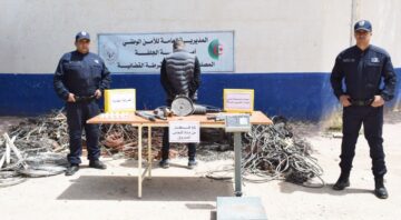 الجلفة.. وضع حد لنشاط إجرامي استهدف كوابل اتصالات الجزائر 