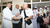 غرداية : مغادرة أول فوج من الحجاج من مطار “نوميرات – مفدي زكرياء” إلى البقاع المقدسة