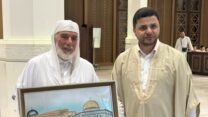 صورة معبرة عن حمدان يثمن جهود الجزائر في الدفاع عن القضية الفلسطينية