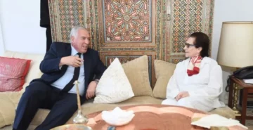 تاشريفت يزور المجاهدة جميلة بوحيرد والمجاهد رابح زيراري