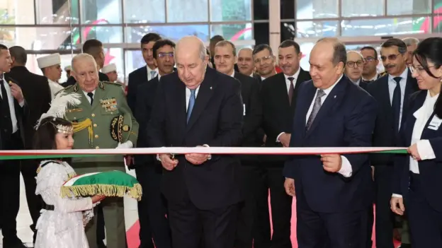 رئيس الجمهورية يفتتح الطبعة الـ57 لمعرض الجزائر الدولي