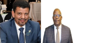 وزير الخارجية الصحراوية يهنئ السيد ليمفو جاستيس بمناسبة تعيينه وزيرا للخارجية لمملكة ليسوتو