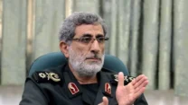 صورة معبرة عن قاآني : قلنا إن حزب الله لديه “مرصاد” وغزة لديها طوفان أيضاً.. توخَّوا الحذر