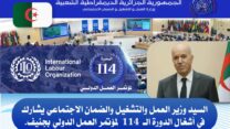 وزير العمل والتشغيل والضمان الاجتماعي يشارك في أشغال الدورة الـ114 لمؤتمر العمل الدولي بجنيف