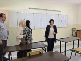 التعجيل بإنهاء اشغال الصيانة قبل موعد امتحانات الباكالوريا بالدرارية 