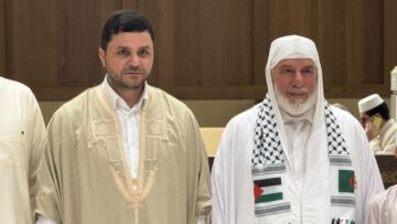 في لقاء مع عميد المسجد الأعظم.. حمدان يثمّن جهود الجزائر في الدفاع عن القضية الفلسطينية