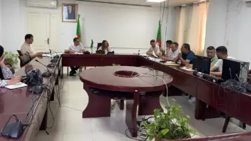 معاينة العتاد الانتخابي تحسبا للتشريعات المقبلة بزرالدة