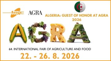 الجزائر ضيف شرف معرض “أغرا 2026” الدولي للفلاحة والأغذية بسلوفينيا
