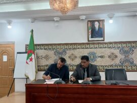 تقييم مدى تقدم المشاريع التنموية بالحراش