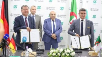 مجمع “صيدال” يوقّع مع “بوهرنجر إنجلهايم” الألمانية اتفاقية لتصنيع علاج مبتكر للتليف الرئوي بالجزائر
