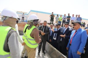 تندوف: بوزقزة يشدد على ضرورة تسريع أشغال المحطة الجديدة لتصفية المياه المستعملة