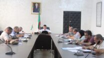 تنصيب ورشتي مشروعي تحويل المجمع الرئيسي لشبكة الصرف ببئر توتة