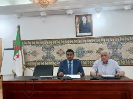 متابعة مشاريع تجديد شبكات المياه و التطهير بالحراش