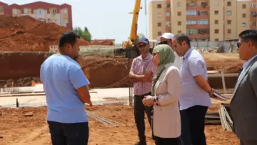 تفقد مشاريع قطاعات الصحة، الري والتربية ببومرداس