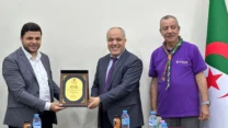 يوسف حمدان يشيد بالمواقف المشرفة للكشافة الإسلامية الجزائرية في نصرة القضية الفلسطينية
