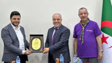 يوسف حمدان يشيد بالمواقف المشرفة للكشافة الإسلامية الجزائرية في نصرة القضية الفلسطينية