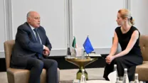 صورة معبرة عن عطاف يعقد بالعاصمة الأردنية لقاء ثنائيا مع الممثلة العليا للاتحاد الأوروبي للشؤون الخارجية والسياسة الأمنية