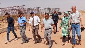 الأبيض سيدي الشيخ.. مشاريع جارية لإنجاز 14 منشأة فنية عبر شبكة الطرقات