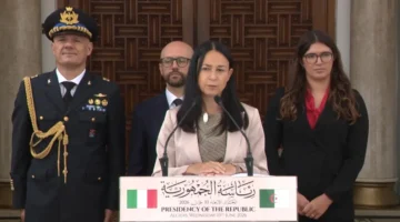 ألسندرا سكيافو: إيطاليا عازمة على العمل من أجل تعزيز علاقات الصداقة والشراكة مع الجزائر