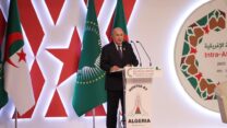 صورة معبرة عن إشادة في النيجر بدبلوماسية الأفعال للرئيس تبون