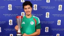 صورة معبرة عن إبراهيم مازة رجل المباراة