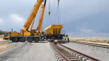 الخط المنجمي الشرقي.. مشروع استراتيجي يقترب من تحقيق أهدافه