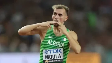 سليمان مولى ثالثا في سباق 800 متر