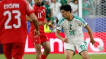 صورة معبرة عن مازة أفضل ثاني لاعب مراوغ