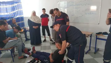 ايام تحسيسية حول الأمن والسلامة لفائدة متربصي فرع بحار بميناء تمنفوست